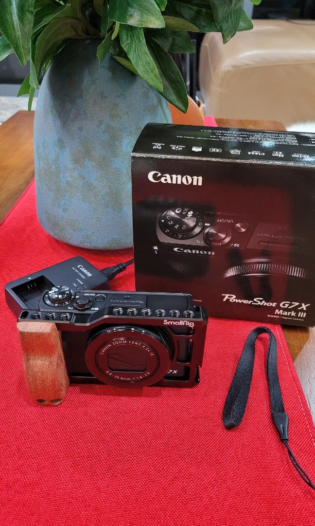 Canon Powershot G7X Mark iii, Photography, Cameras on Carousell