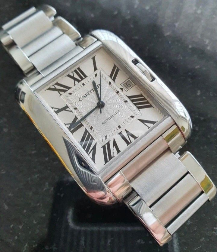 CARTIER Tank Anglaise XL ref W5310008 Luxury Watches on Carousell