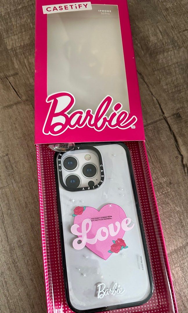 CASETiFY Barbie iPhone 14 Pro Case, Mobile Phones & Gadgets, Mobile ...