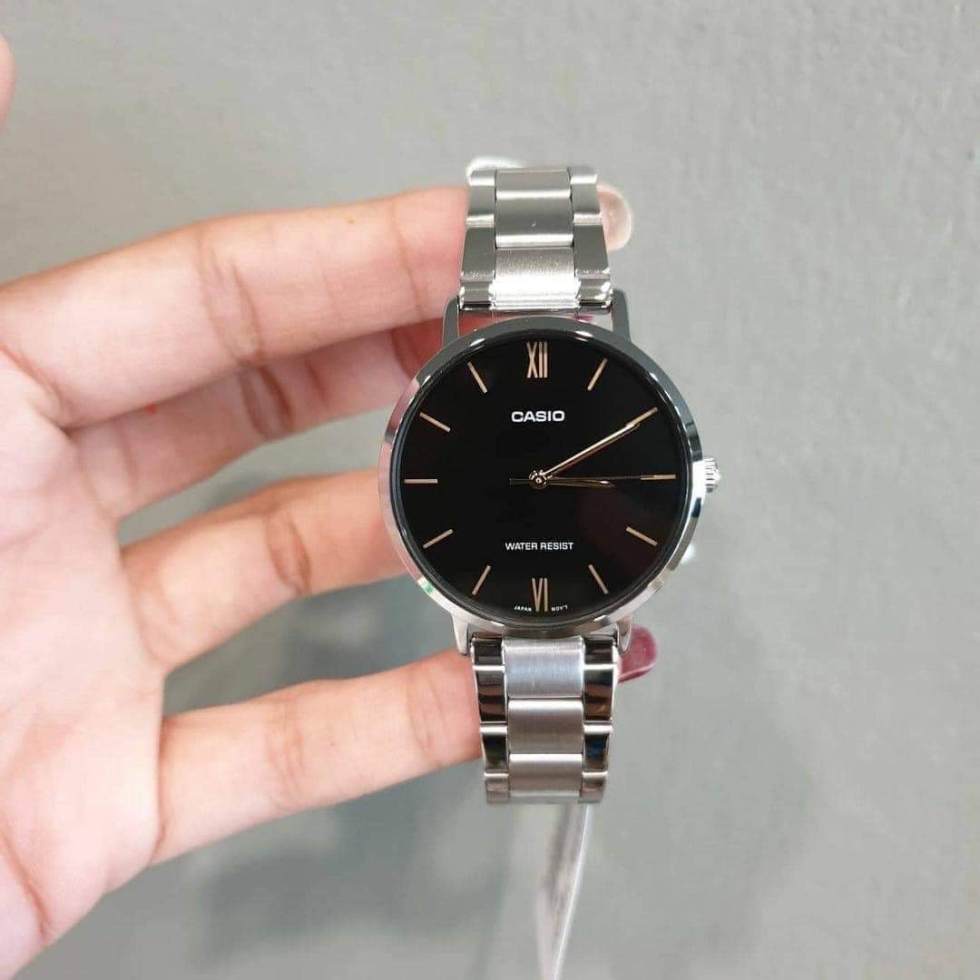 Casio Unisex Watch - Silver/Black main image 1