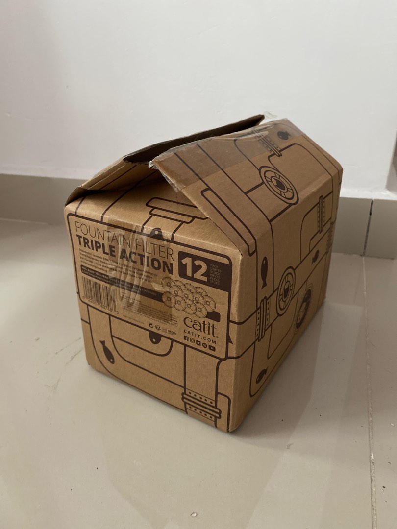 Catit water fountain filter triple action, Pet Supplies, Homes & Other