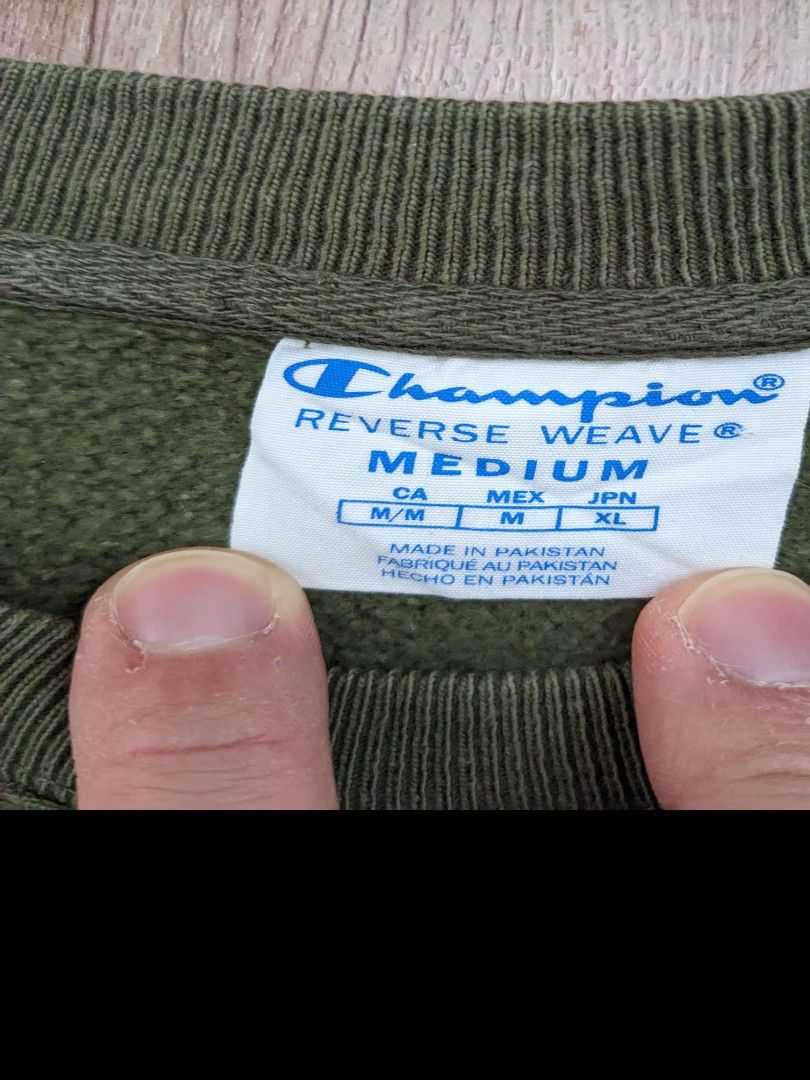 Champion sweater olive green nails store