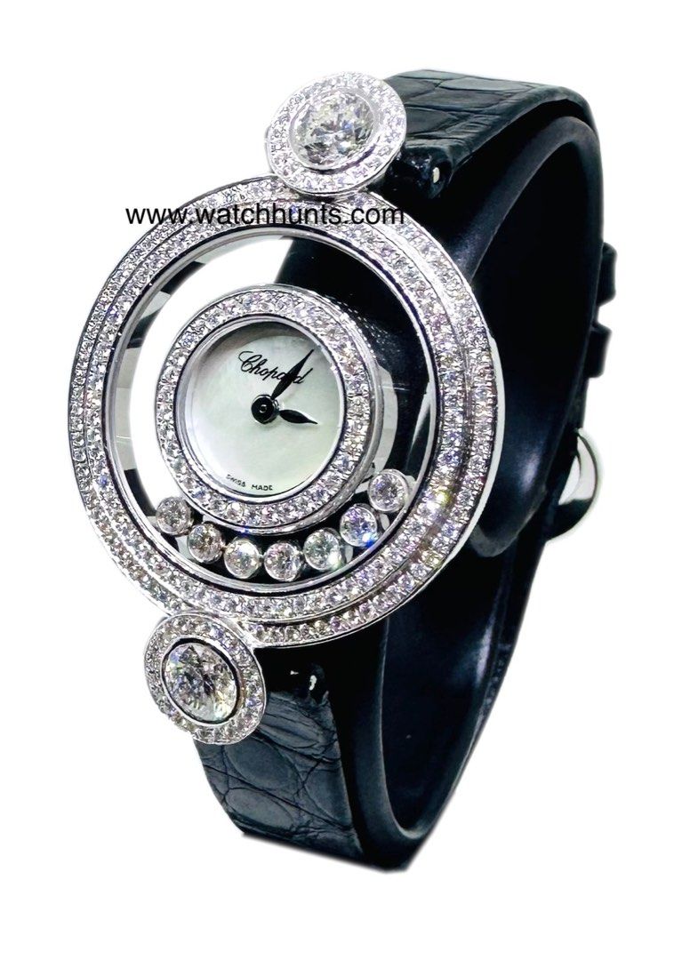 Chopard happy discount diamond watch price