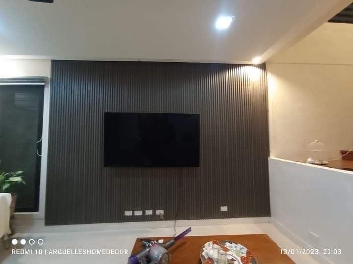 Cladding fluted panel (Category: Other Home Decor) located in Quezon City. Submitted by malou_castillo (Listing ID 1210492043, Image 1). Description: WPC WALL CLADDING PANEL MATERIALS =BAMBOO &PVC DERICT SUPPLIER VERY AFFORDABLE HIGHLY QUALITY INDOOR USE ONLY CONDO ,APARTMENT,HOUSE, HOTEL etc. Pm me more details contact no.09605204741/viber.
