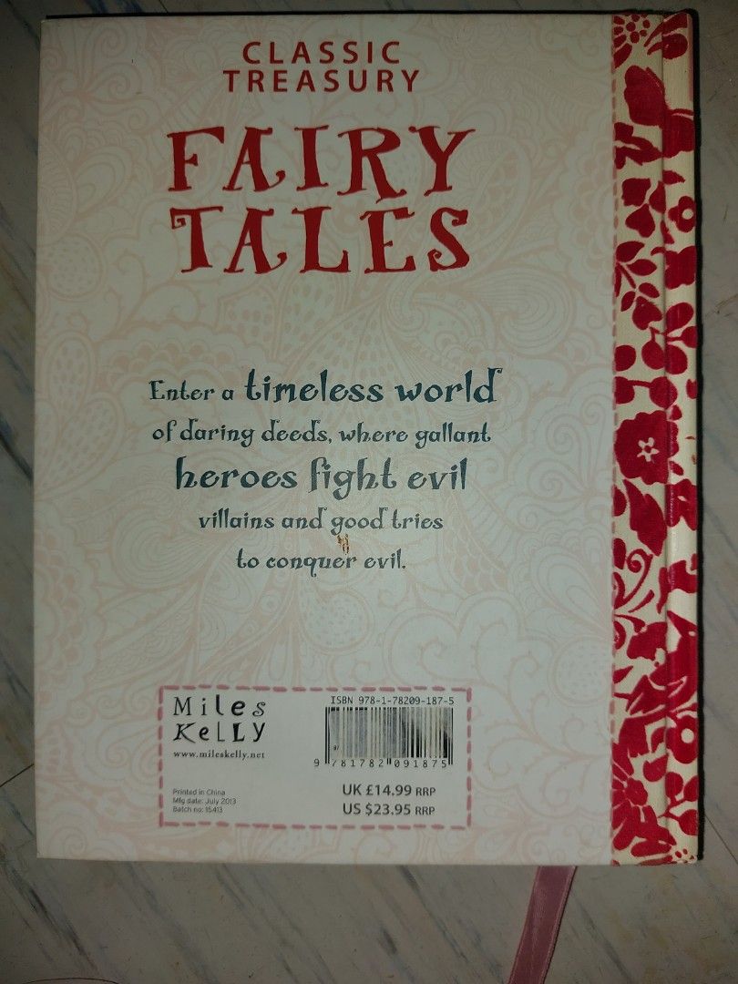 Classic Treasury Fairy Tales, Hobbies & Toys, Books & Magazines, Children