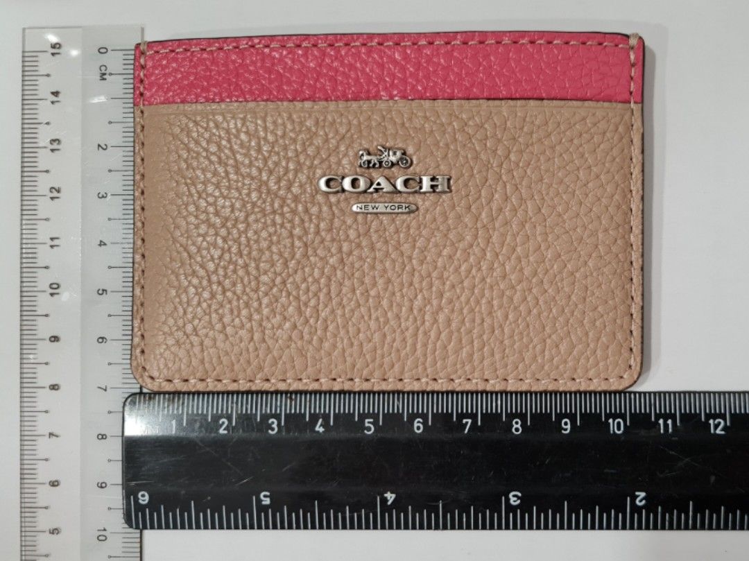 Coach card holder, Women's Fashion, Bags & Wallets, Wallets & Card