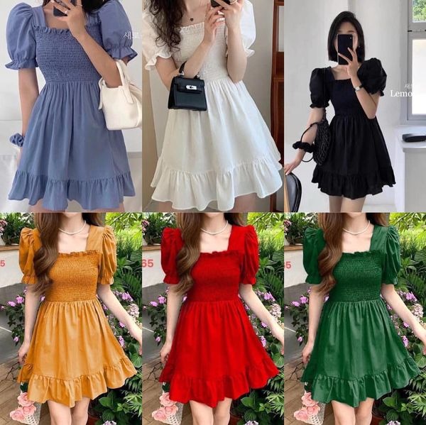 Cute korean frocks sale