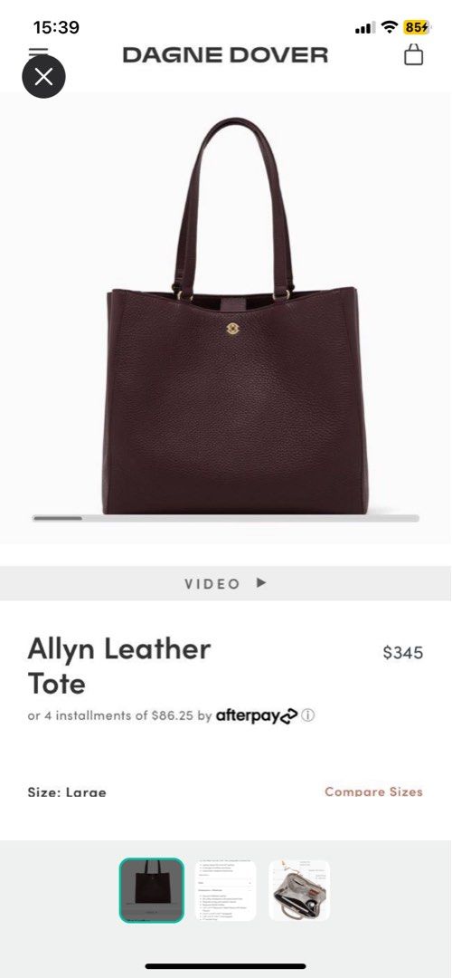 Allyn hotsell tote large
