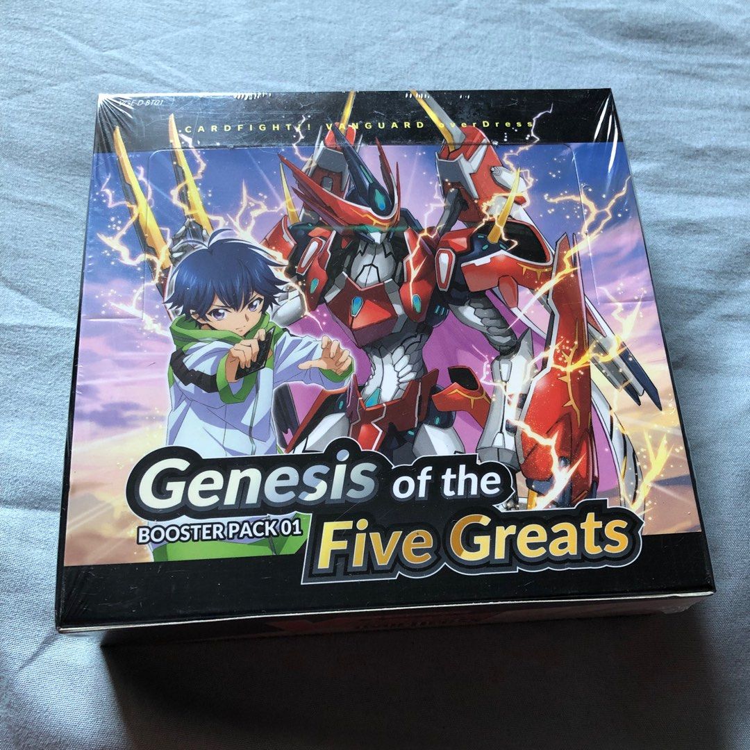 cardfight vanguard genesis of the five greats booster box Cardfight!! - overDress - Released to expand the OverDress series Vanguard DZ-BT14 Envoys of the