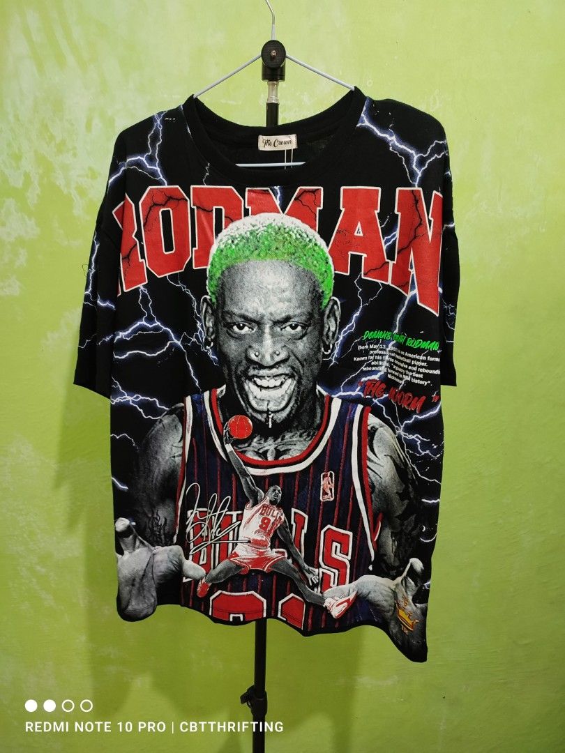 Dennis Rodman NBA T Shirt (Category: Tshirts & Polo Shirts ) located in San Pedro. Submitted by CBTthrifting (Listing ID 1210522450, Image 2). Description: 22.5X30.