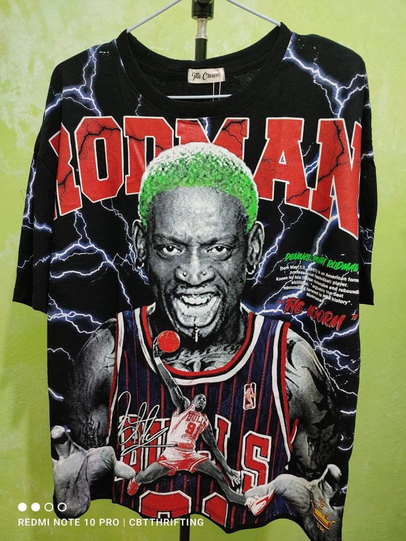 Dennis Rodman NBA T Shirt (Category: Tshirts & Polo Shirts ) located in San Pedro. Submitted by CBTthrifting (Listing ID 1210522450, Image 1). Description: 22.5X30.