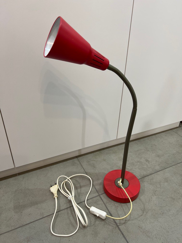 Desk Lamp from IKEA Red Furniture Home Living Lighting