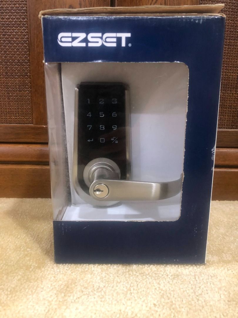 Digital Door Lock EZSET, Furniture & Home Living, Security & Locks