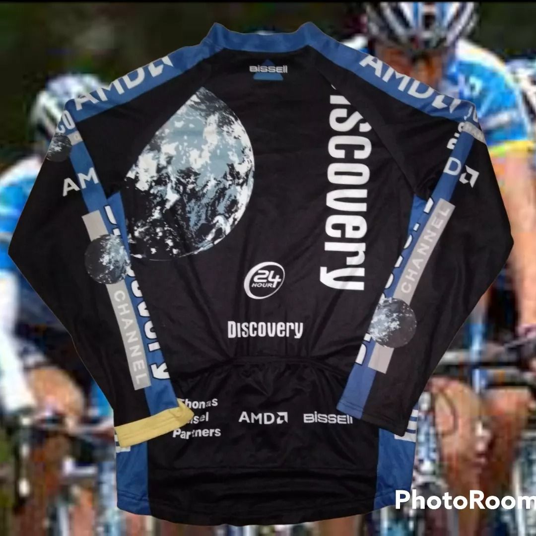 Discovery Channel Cycling jersey Men s Fashion Activewear on Carousell