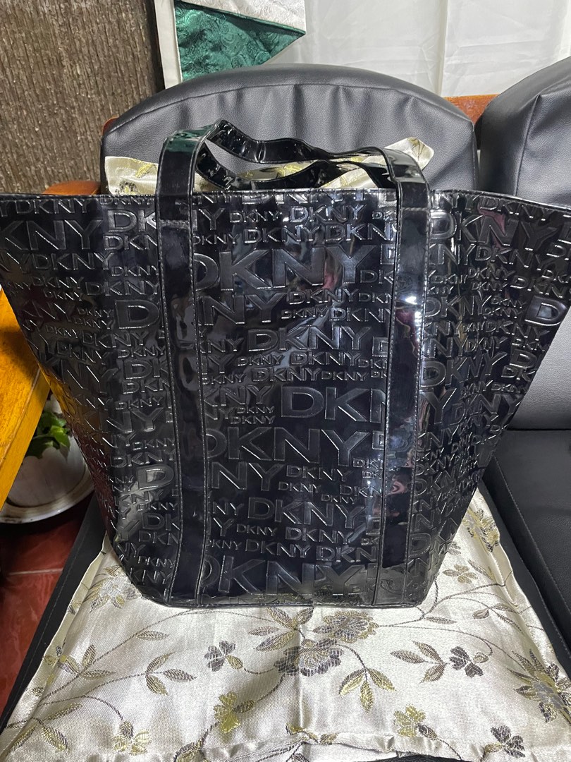 DKNY black tote bag Women s Fashion Bags Wallets Shoulder