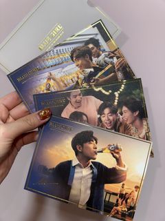 Edan藍妹啤酒Blue Girl postcard