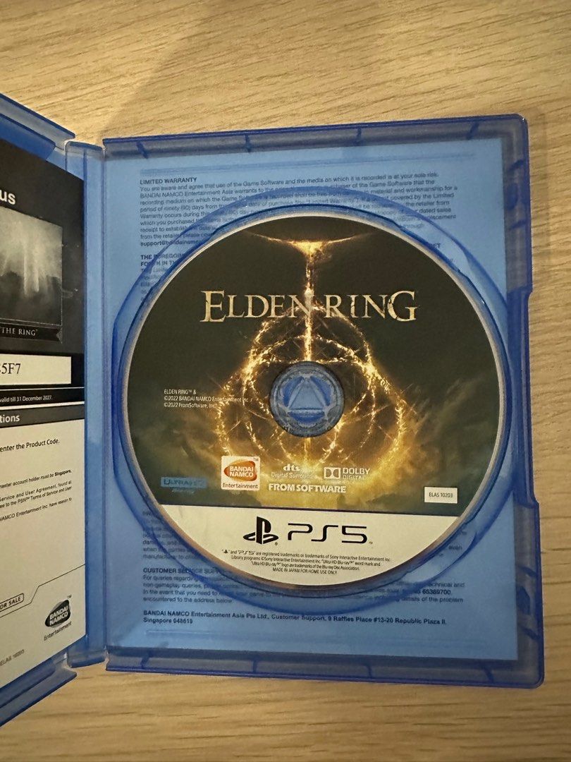Elden Ring PS5 Used, Video Gaming, Video Games, PlayStation on Carousell