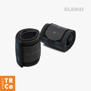 Eleiko Stiff PL Wrist Wraps - 50 cm - Strong Blue. Wrist Wraps for Weightlifting and Powerlifting. Lift With Wrist Support.