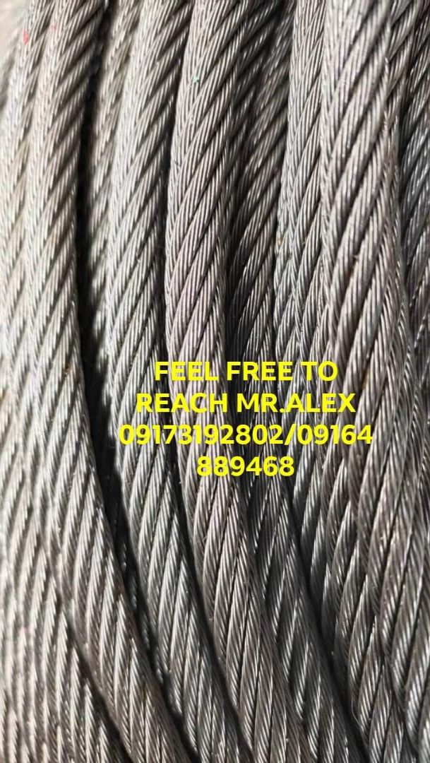 elevator cable (Specs: 8mm), Commercial & Industrial, Construction ...