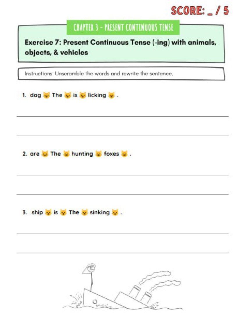 Dyslexia Writing worksheets, Hobbies & Toys, Books & Magazines ...