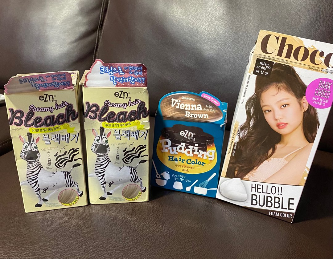 Ezn Hair Bleach + Pudding Dye and Hair Dye, Beauty & Personal Care