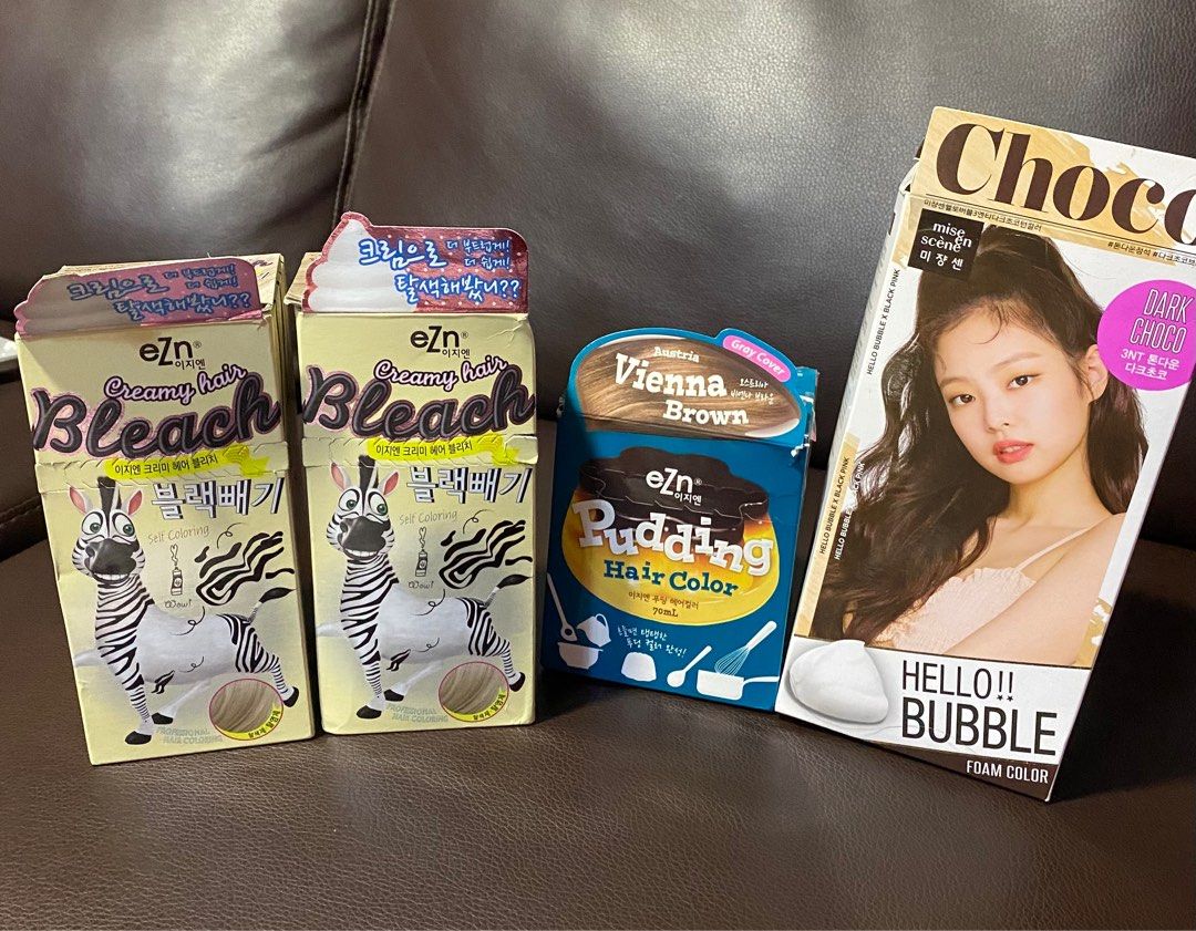 Ezn Hair Bleach + Pudding Dye and Hair Dye, Beauty & Personal Care