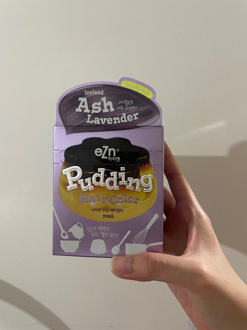 Ezn Pudding Hair Color Ash Lavender, Beauty & Personal Care, Hair on