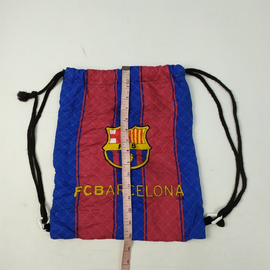 Icon Sports FC Barcelona Adult Football Fan Soccer Backpack [Red