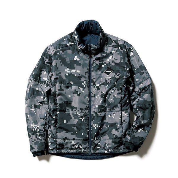 FCRB REVERSIBLE CAMOUFLAGE PADDED BLOUSON fc real bristol ue soph