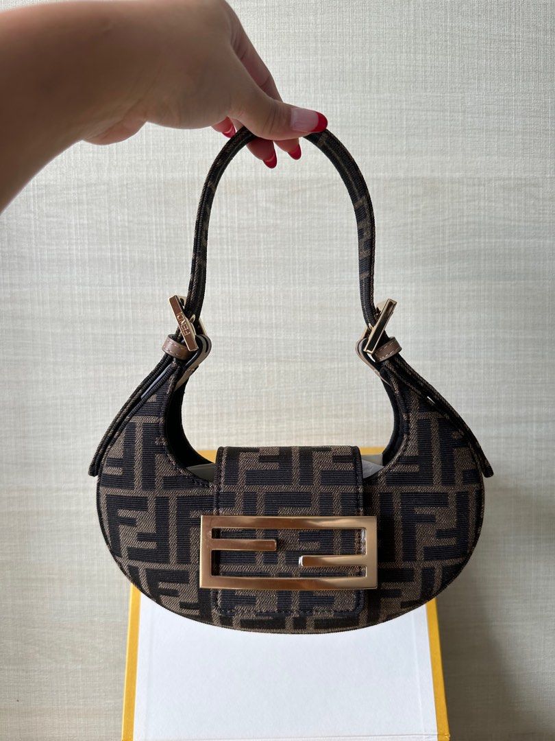 FF fabric mini cookie bag Women s Fashion Bags Wallets Purses