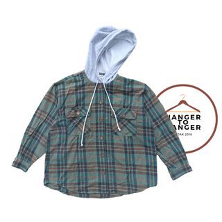 Flanel hoodie second NOT veterano carhartt stussy original