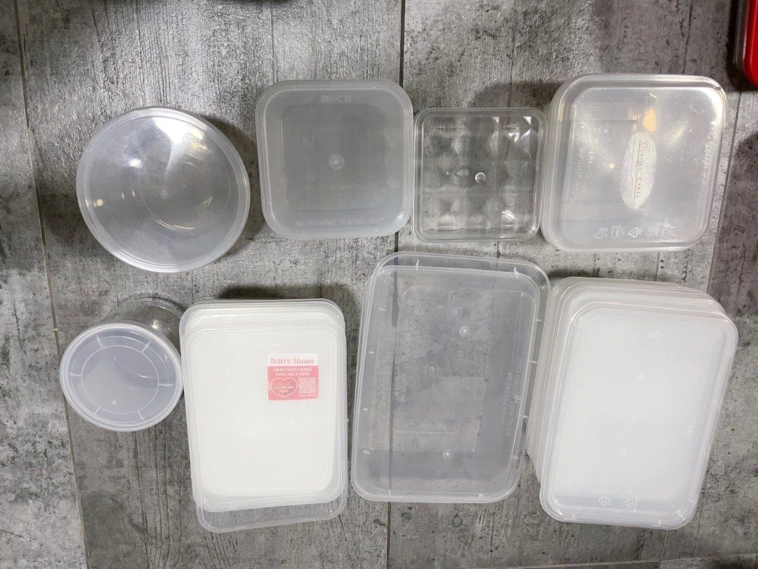 Free! Plastic containers, Furniture & Home Living, Kitchenware
