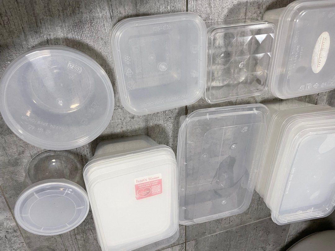 Free! Plastic containers, Furniture & Home Living, Kitchenware