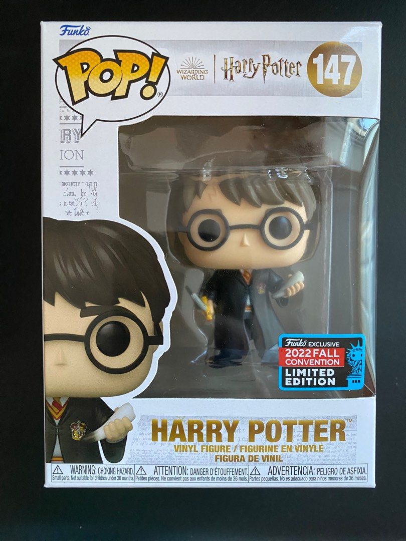 Funko Pop! Harry Potter 哈利波特2022 Fall Convention Limited Edition 147,  興趣及遊戲, 玩具& 遊戲類- Carousell