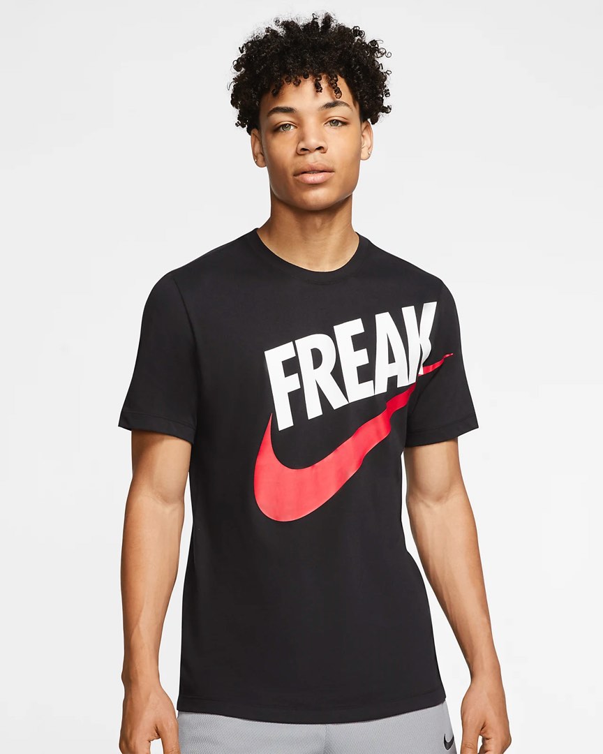 Giannis Men's Dri-FIT Freak Tee Shirt tshirt, Men's Fashion, Tops & Sets, Tshirts & Polo Shirts