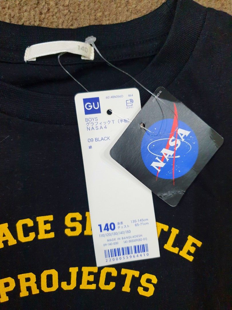 GU キッズ NASA Tシャツ 130 - テレビ/映像機器