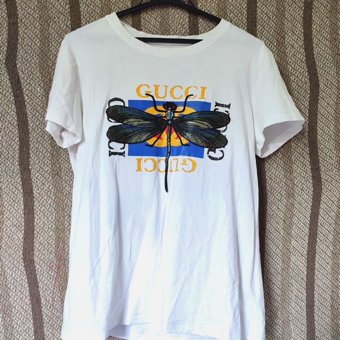 Gucci dragonfly shop shirt