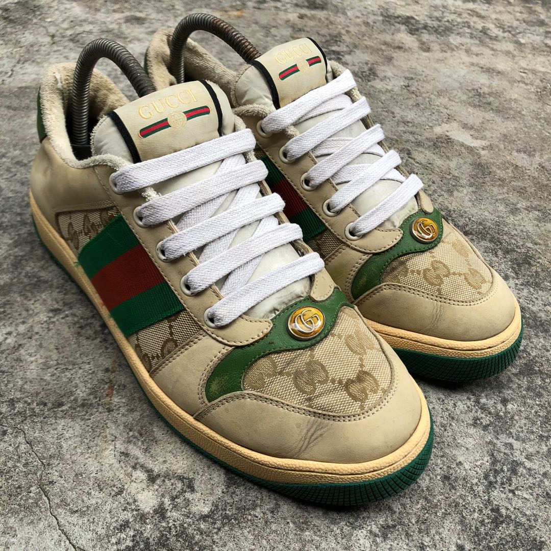 Gucci screener new arrivals shoes