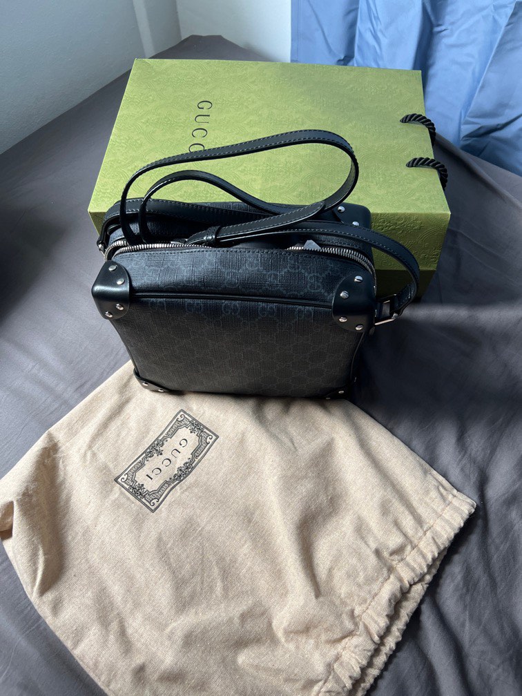 Gucci trunk bag, Men's Fashion, Bags, Sling Bags on Carousell
