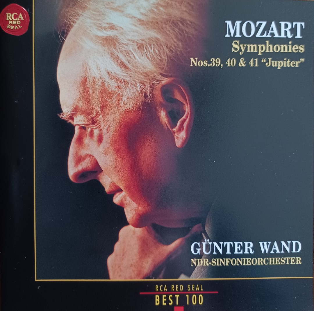 GUNTER WAND (conductor) MOZART Symphony No.39 in E-Flat,K543/No.40