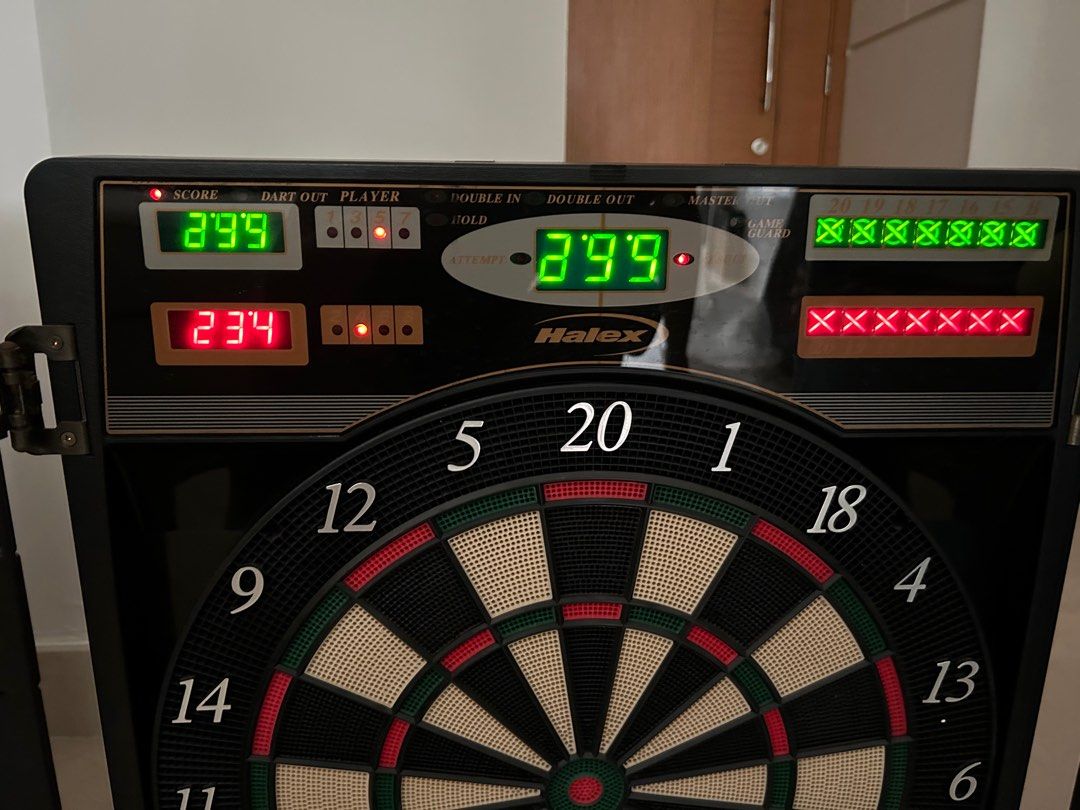 Halex bristletech shop electronic dart board