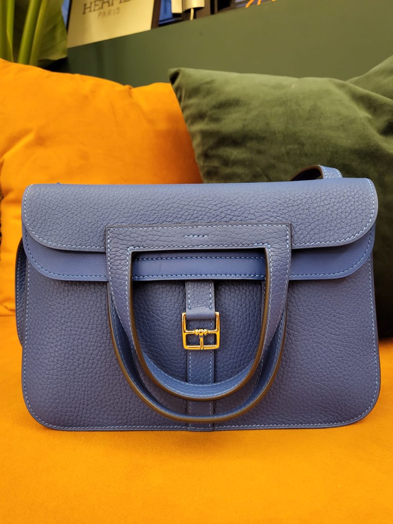 Hermes Halzan 25 TC PHW Stamp Y, 名牌, 手袋及銀包 Carousell
