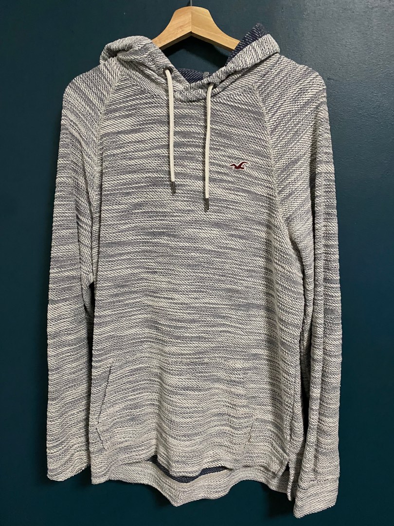 White hollister cheap hoodie mens