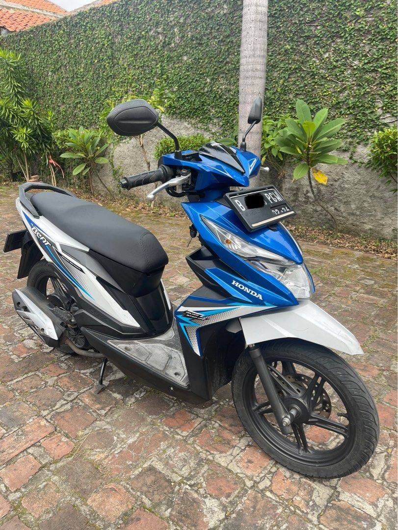Honda Beat 2019 CBS ISS km 15rb pajak hidup panjang, Motor di Carousell