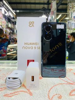 HUAWEI NOVA 9 SE 8/128GB Black NTC Approved Openlien 100% Smothness Complete Set with Original Package