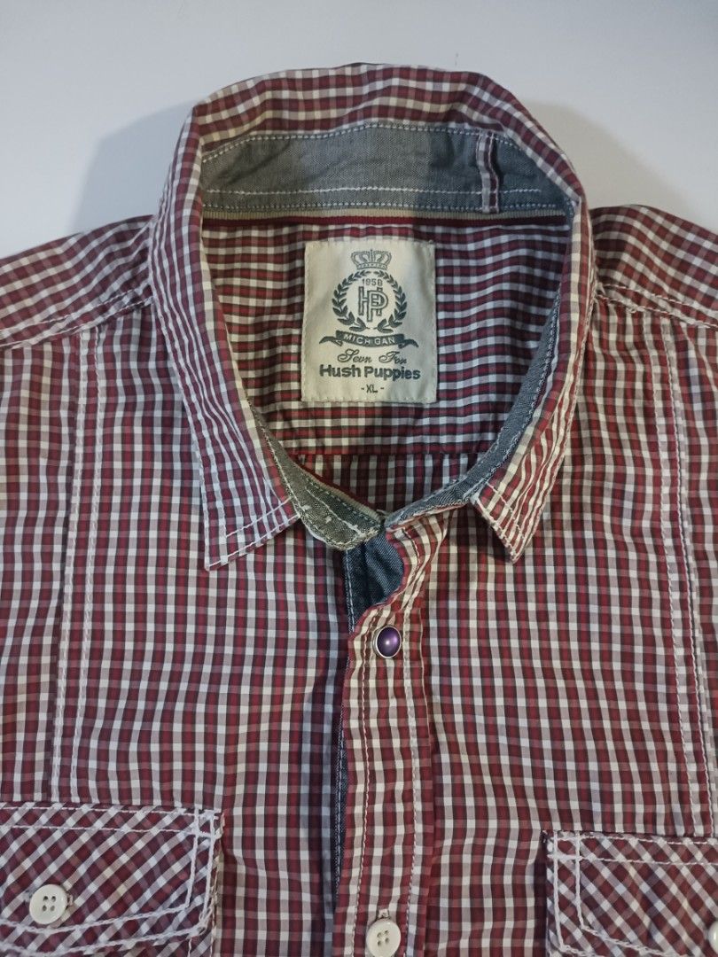 Hush puppies xl, Men's Fashion, Tops & Sets, Formal Shirts on Carousell