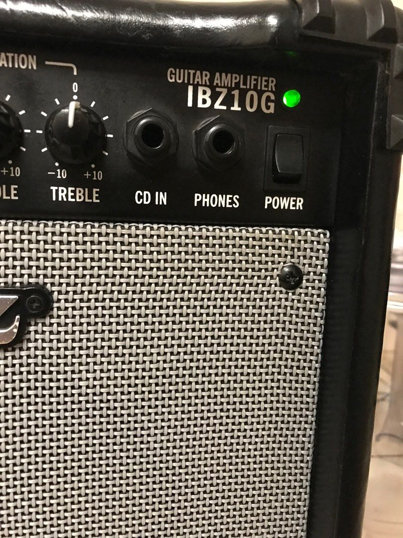 Ibanez Amplifier IBZ10G (10watt Output), Hobbies & Toys, Music & Media