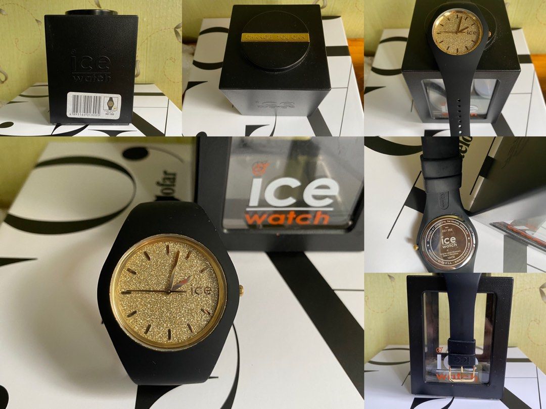 Ice glitter black cheap