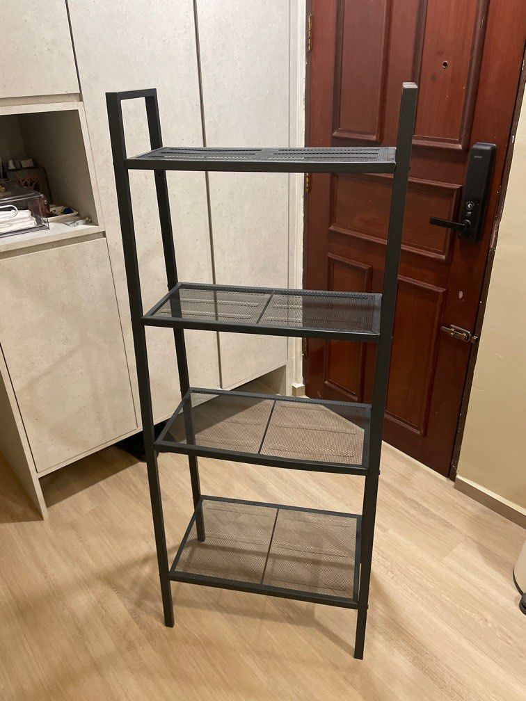 IKEA metal shelf rack, Furniture & Home Living, Furniture, Shelves, & Racks on Carousell