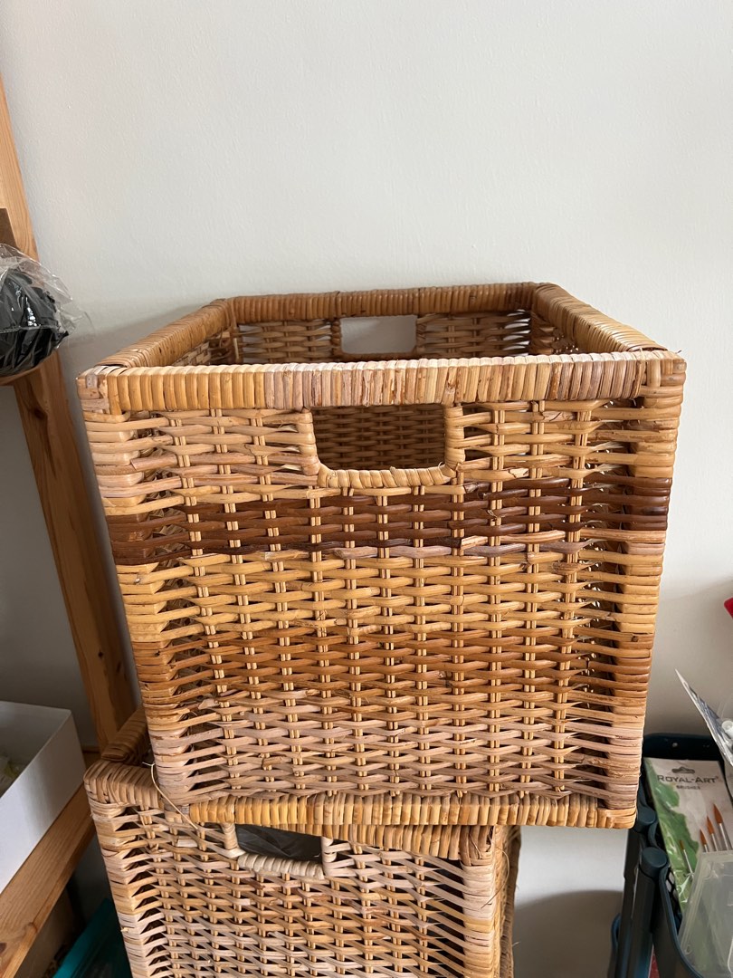 Ikea Weave Basket, Furniture & Home Living, Home Improvement